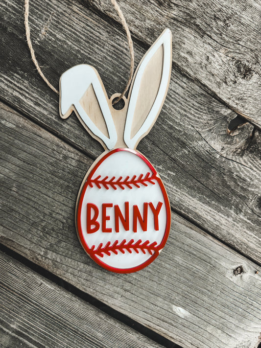 Baseball Bunny- DIGITAL DOWNLOAD