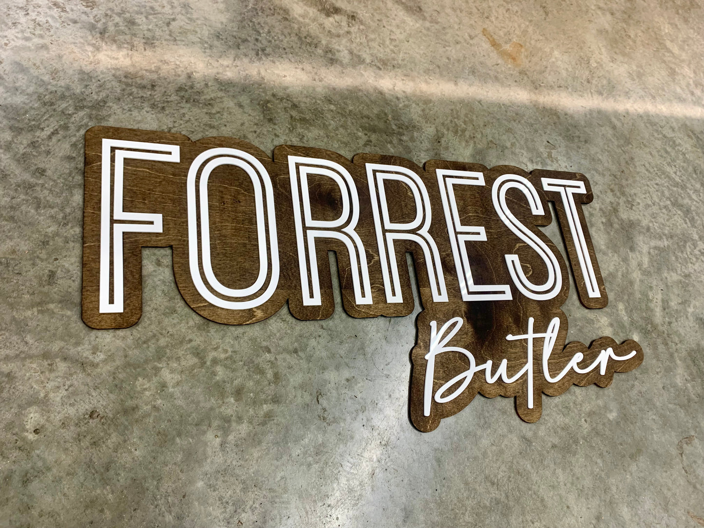 Custom Nursery Sign