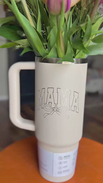 Mother’s Day Tumbler Flower Arrangement